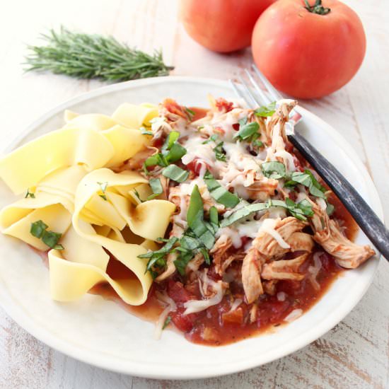 Slow Cooker Chicken Ragu - Recipe photo by Whitney Bond