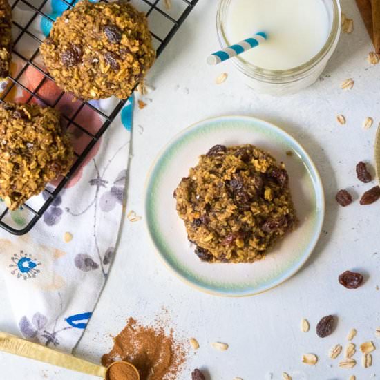 Soft-Baked Oatmeal Raisin Cookies - Recipe photo by eatingbyelaine