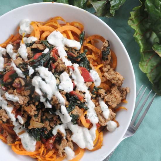 Sweet Potato Noodles - Recipe photo by JodieMo