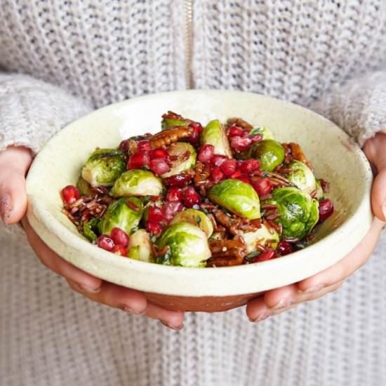 Wild Rice Salad with Sprouts - Recipe photo by madeleineshaw