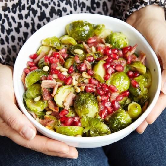 Maple Roasted Brussels Sprouts - Recipe photo by madeleineshaw