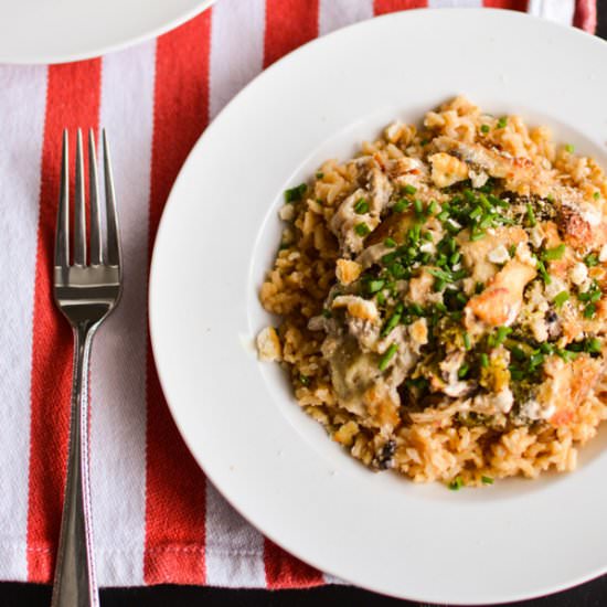 Vegetarian "Chicken" Divan - Recipe photo by kristinkitchen