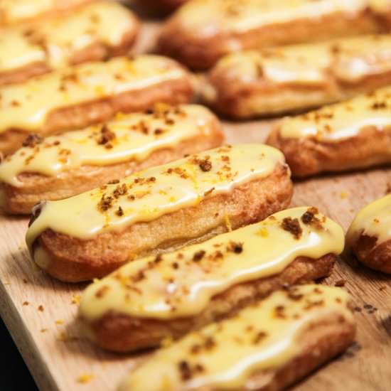 Vodka Martini Eclairs - Recipe photo by Berries And Spice