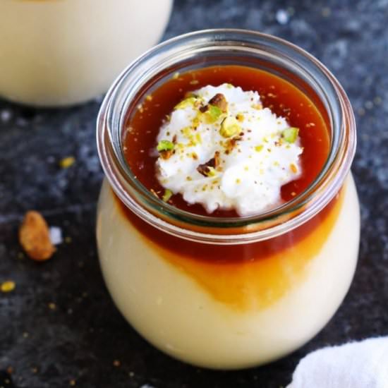 Butterscotch Bourbon Budino - Recipe photo by platingsandpairings