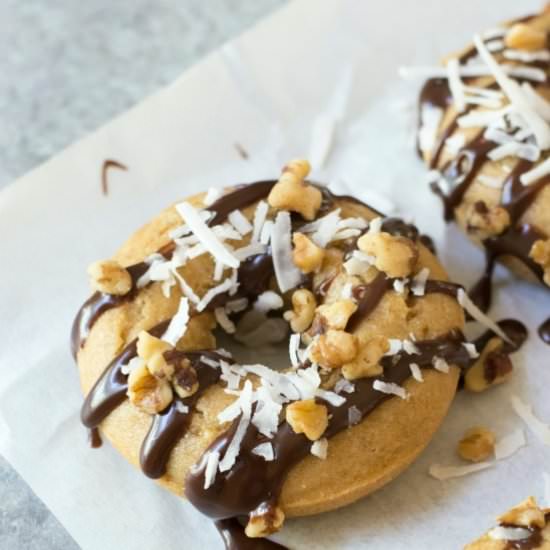 Gluten Free Banana Donuts - Recipe photo by Fearless Dining