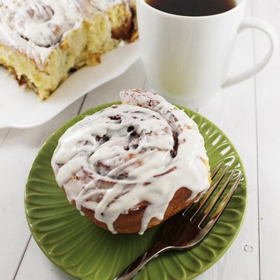 The Best Homemade Cinnamon Rolls - Recipe photo by Savvy in the Kitchen