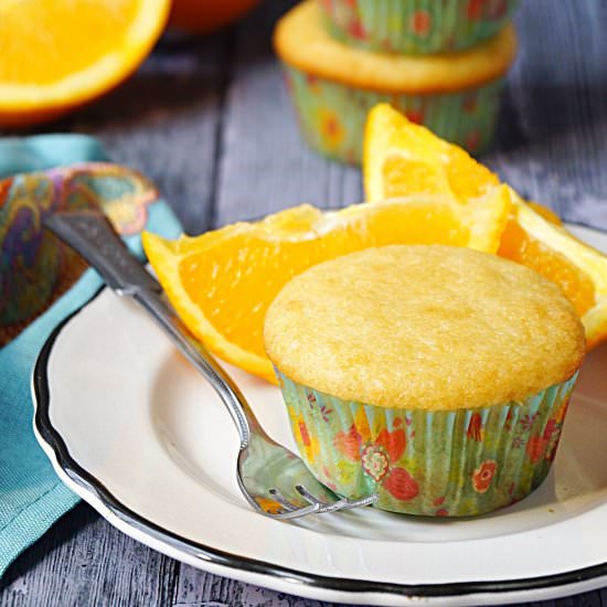 Egg Free Orange Cupcakes - Recipe photo by Aromatic Essence