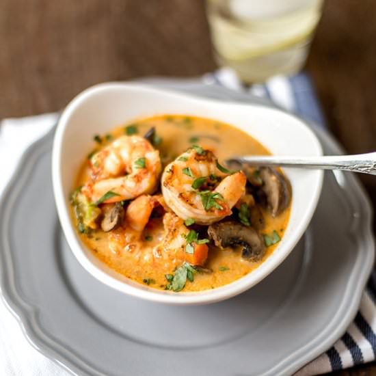 Shrimp and Vegetable Coconut Curry - Recipe photo by CynthiaRusincovitch