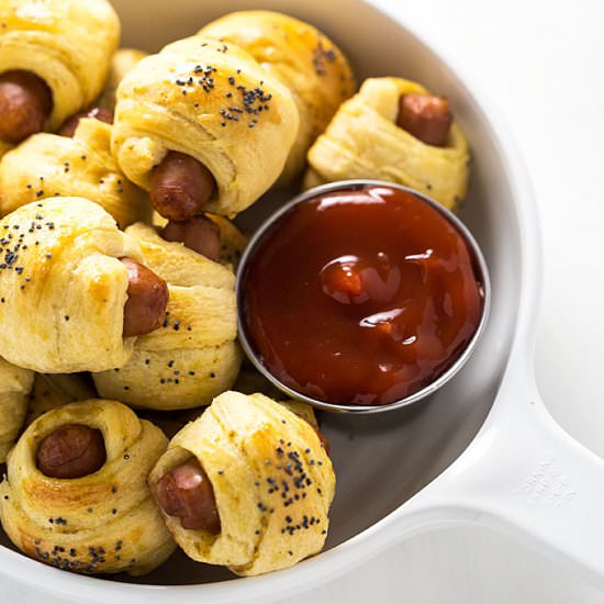 Pigs in a Blanket - Recipe photo by The Blond Cook