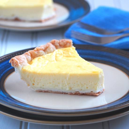 Easy Egg Pie - Recipe photo by Woman Scribbles