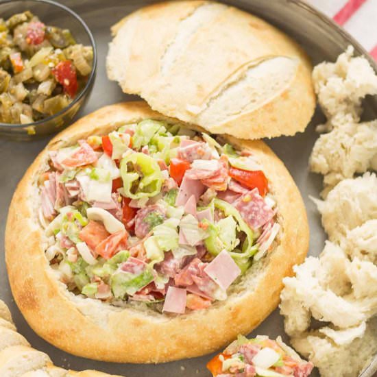 Chicago Style Hoagie Dip - Recipe photo by Strawberry Blondie Kitchen
