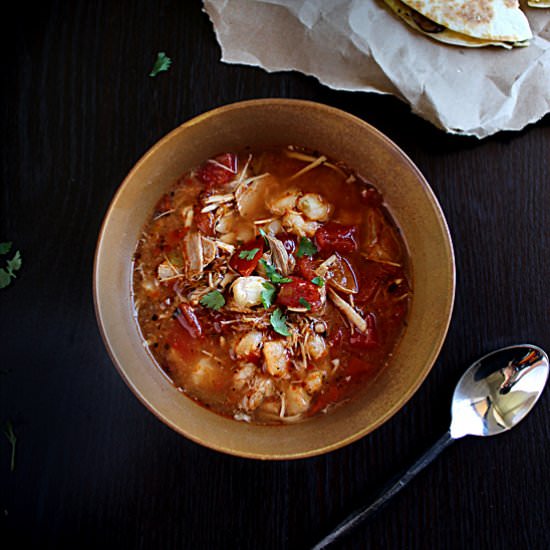 New Mexican Posole - Recipe photo by wyldflour