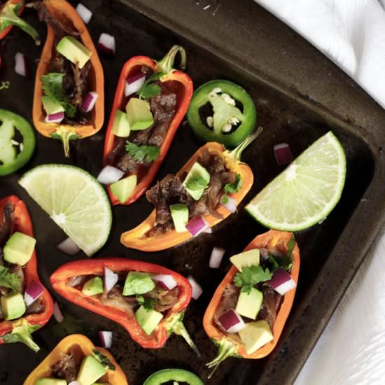 Crockpot Carnitas & Paleo Nachos - Recipe photo by WorthyPause