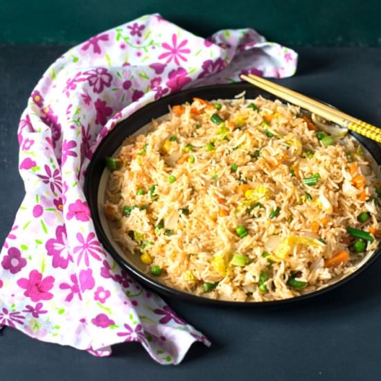 Schezwan Fried Rice - Recipe photo by cooking with sapana