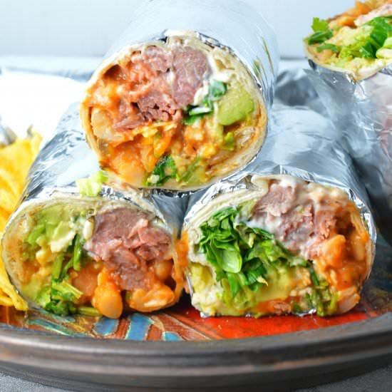 Wild Boar Burritos - Recipe photo by Mummys FastandEasy