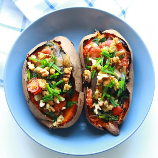 vegan jacket sweet potatoes - Recipe photo by thewhitechestnut