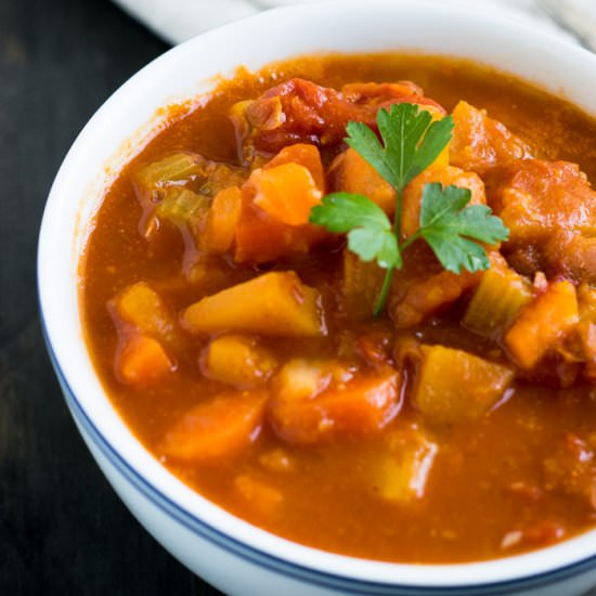 Vegetable Chili - Recipe photo by travelcooktell