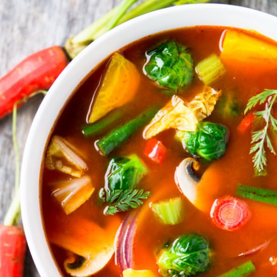 Winter Weight Loss Soup - Recipe photo by theviewfromgreatisland