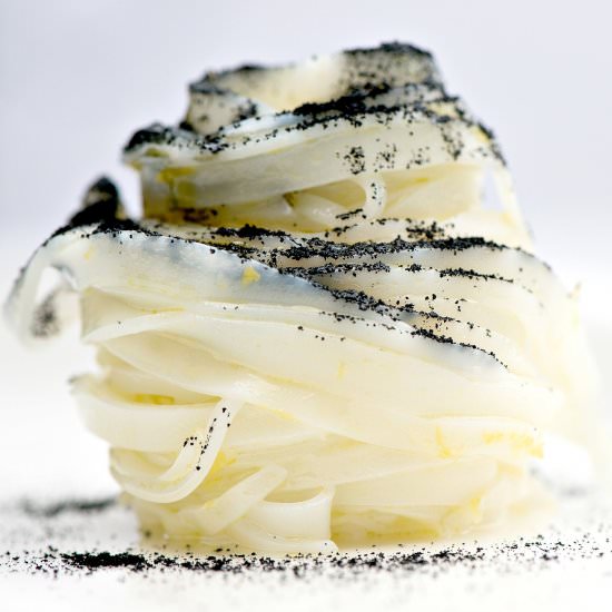 Tagliatelle of squid - Recipe photo by gitlchefs