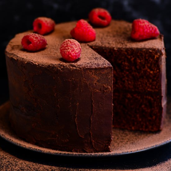 Eggless chocolate cake - Recipe photo by secondrecipe