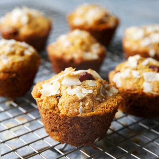 Cran-Orange Sweet Potato Muffins - Recipe photo by doublethyme