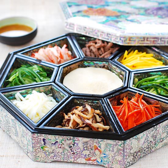 Gujeolpan - Recipe photo by hyosunro