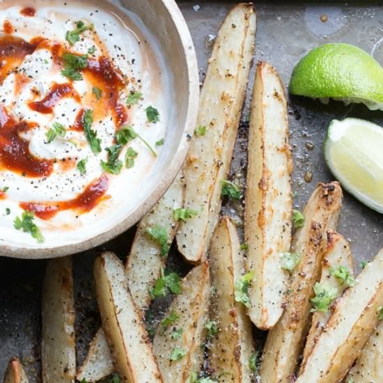 Roasted Potato Wedges - Recipe photo by TimVidraEats