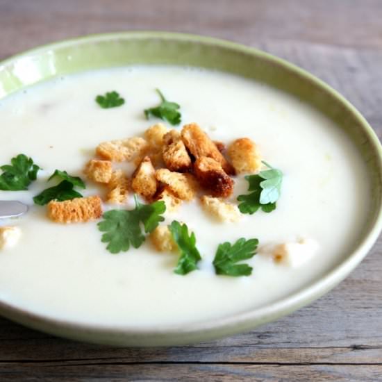Parsnip Soup - Recipe photo by The Happy Cooking Friends