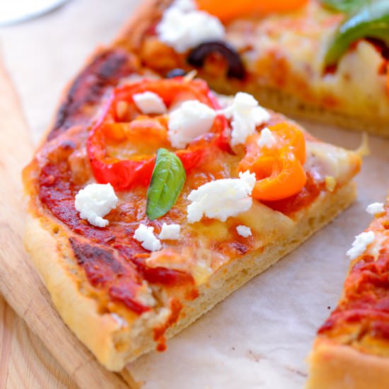 Home baked healthy pizza - Recipe photo by secondrecipe