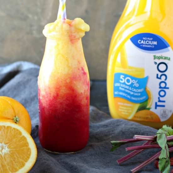 Orange Sunrise Morning Smoothie - Recipe photo by Garden in the kitchen
