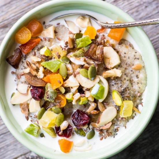Oat Bran Power Bowl - Recipe photo by theviewfromgreatisland
