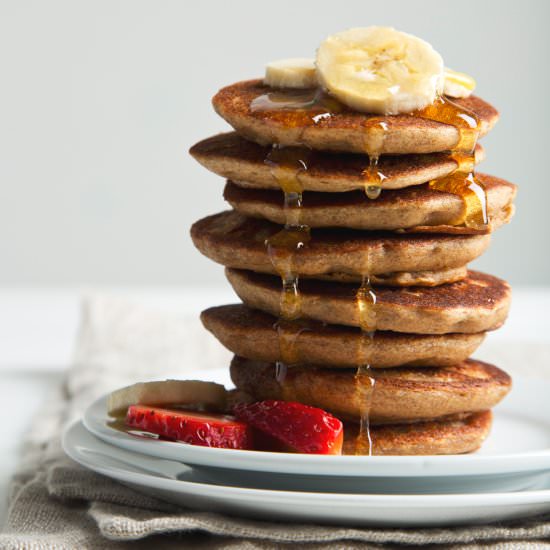 Banana Protein Pancakes - Recipe photo by PicklesNHoney