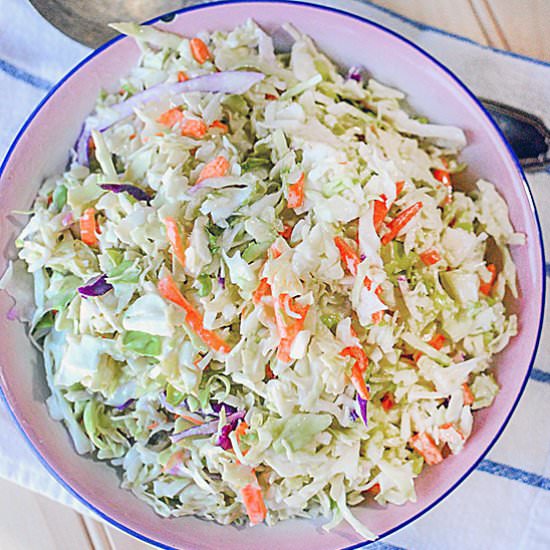 Homemade Coleslaw - Recipe photo by Midlife Healthy Living