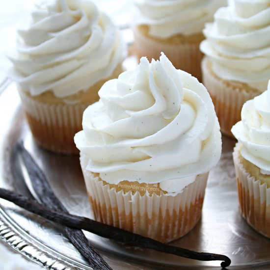 Bakery Gluten Free Vanilla Cupcakes - Recipe photo by petiteallergytreats