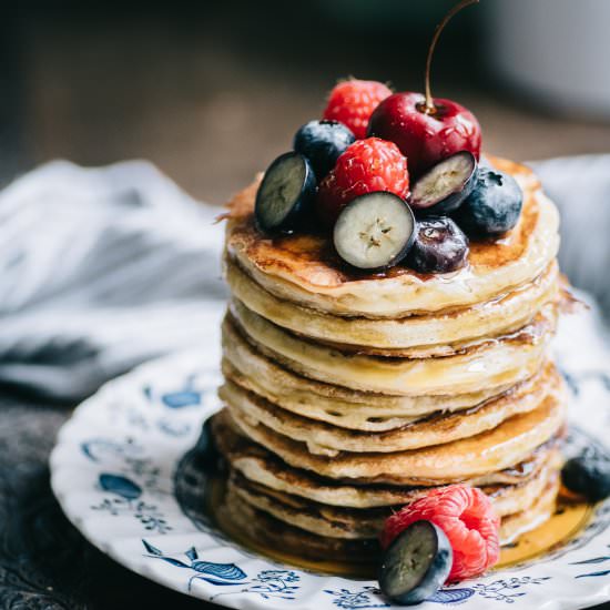 Russian Apple Pancakes - Recipe photo by UrbanKitchenAffair