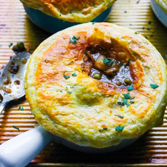 Beef Bourguignon Pot Pies - Recipe photo by yestoyolks