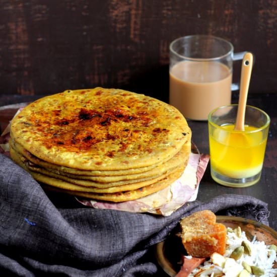 gur ka parantha - Recipe photo by easyfoodsmith