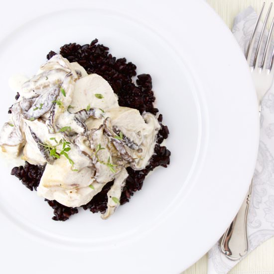 Chicken Supreme with Mushroom Cream - Recipe photo by The FoodOlic