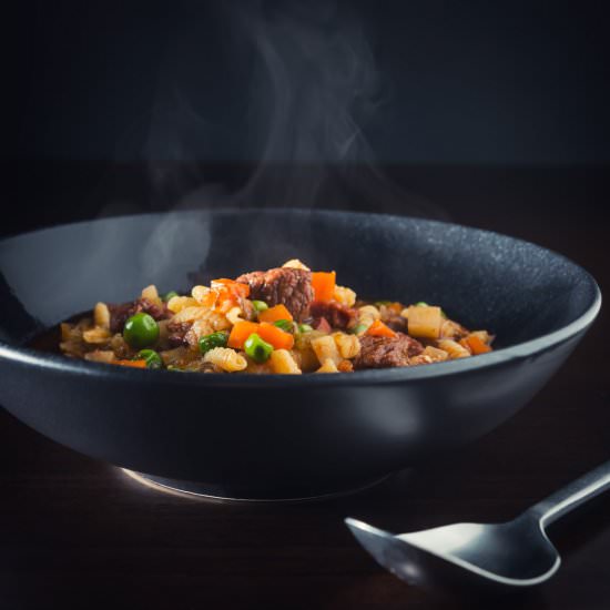 Beef Minestrone Soup - Recipe photo by Brian Jones