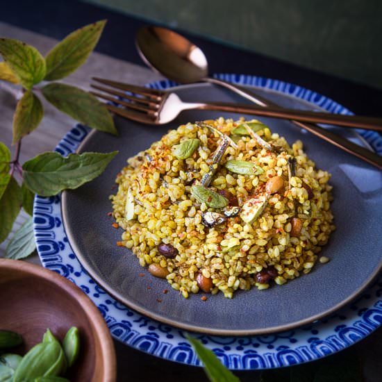 Bean Fried Rice - Recipe photo by WhatToCookToday