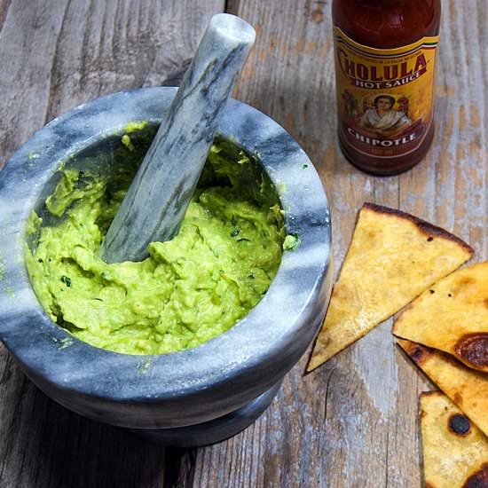 Chunky Guacamole - Recipe photo by Sourdoughandolives
