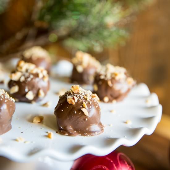 Oreo Nutella Truffles - Recipe photo by culinaryhill