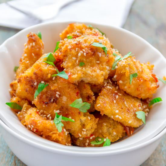 Spicy Honey Garlic Chicken - Recipe photo by Priyanka DK