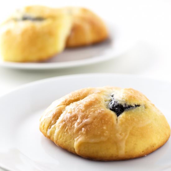 Poppy Seed filled Brioche Buns - Recipe photo by alsothecrumbsplease