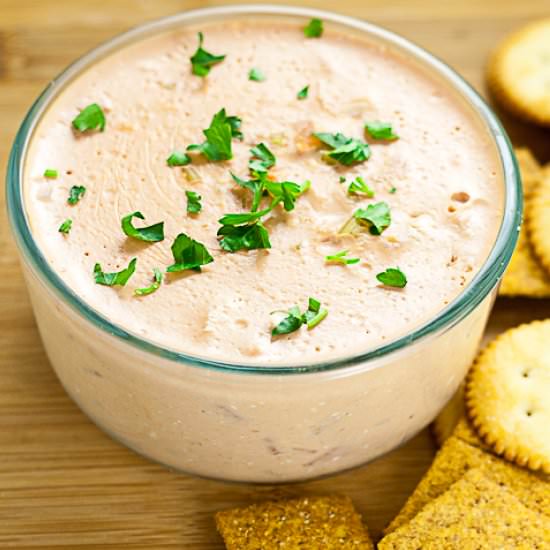 Shrimp Mold Dip - Recipe photo by thegraciouswife