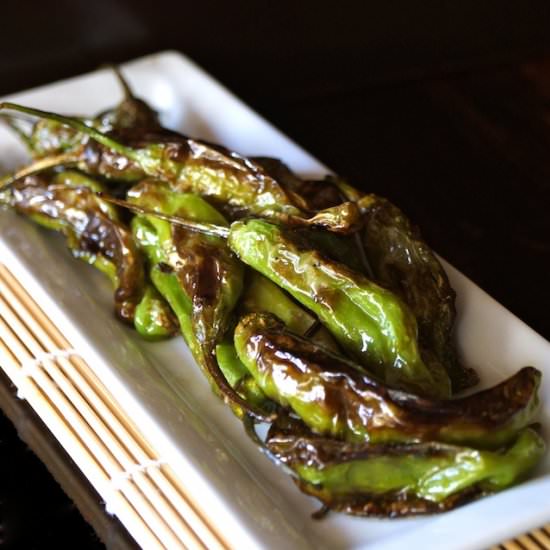 Sautéed Shishito Pepeprs - Recipe photo by cookingontheweekends