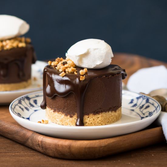 Double Chocolate Chestnut Cakes - Recipe photo by veselina zheleva