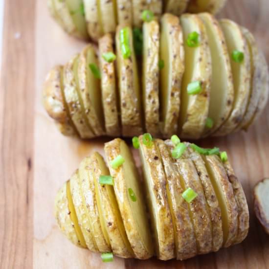 The Perfect Hasselback Potatoes - Recipe photo by happymothering