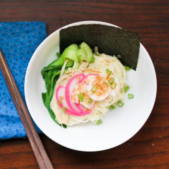 Sōmen in Hot Bone Broth - Recipe photo by fritesandfries