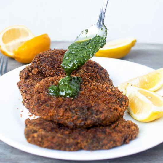 Breaded Fish Patties - Recipe photo by hadias lebanese cuisine